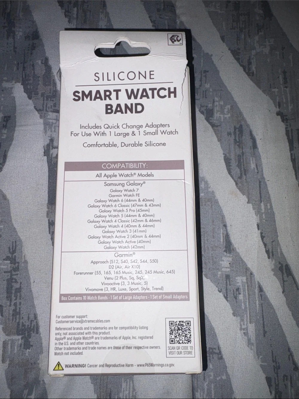 Silicone Smart Watch Band 10-Pack - Assorted Colors